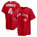 Toronto Blue Jays Nike Red Replica MLB baseball jersey