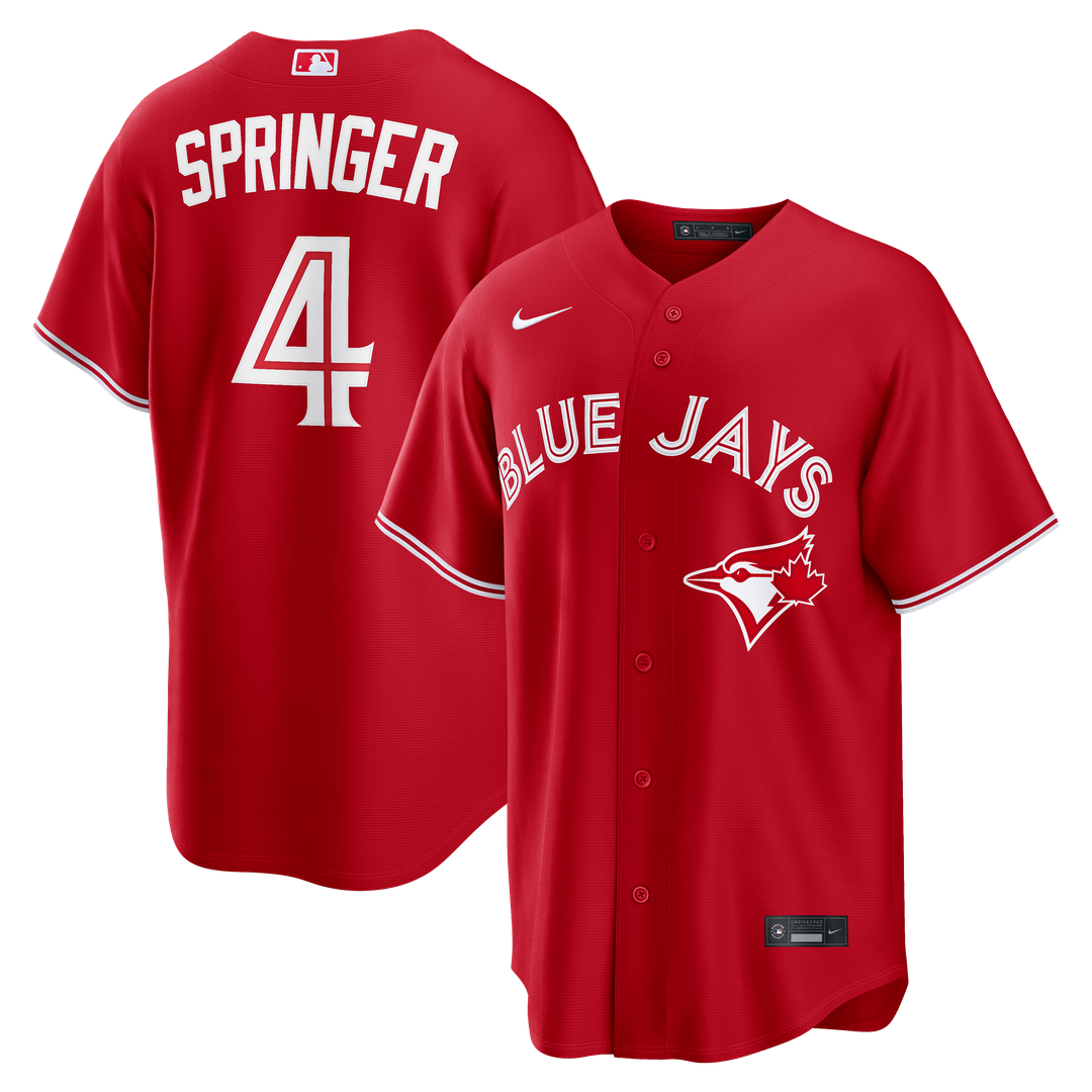 Toronto Blue Jays Nike Red Replica MLB baseball jersey