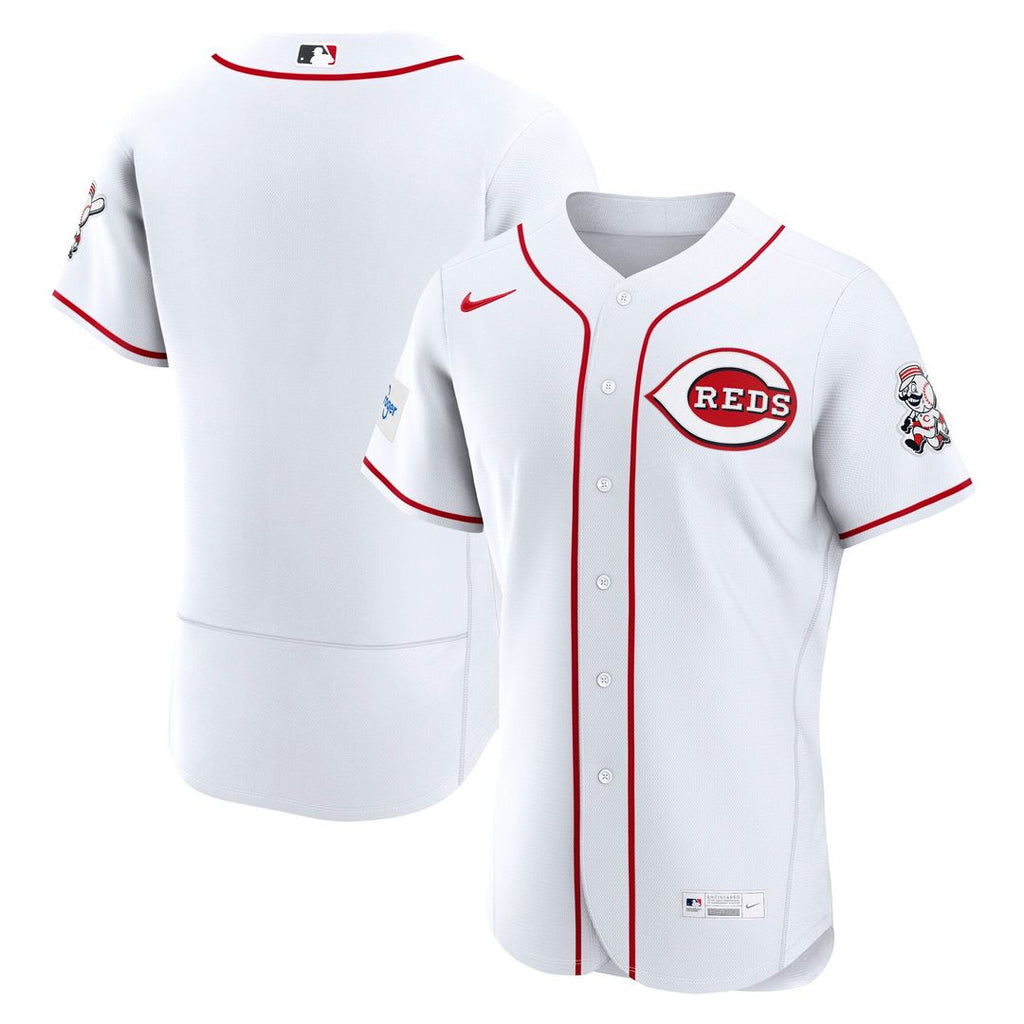 Cincinnati Reds Nike White Authentic MLB baseball jersey