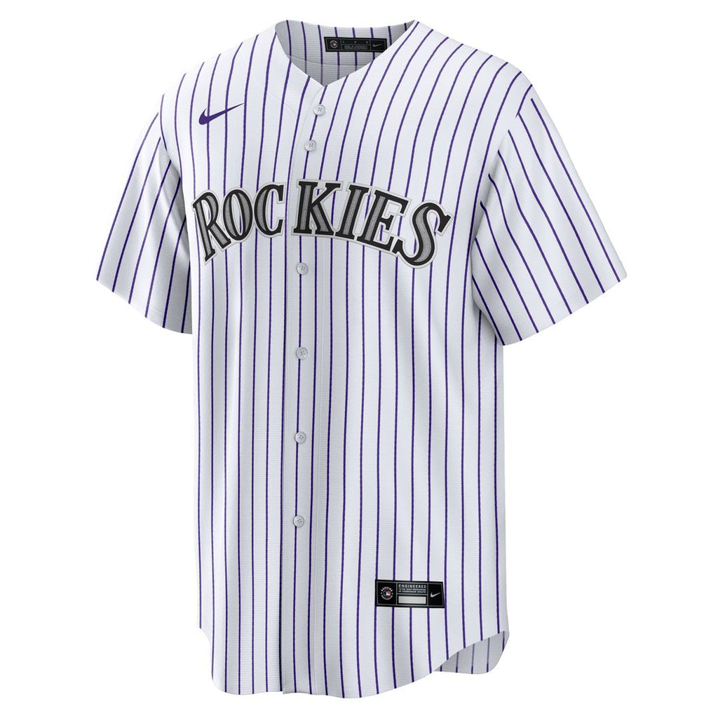 Colorado Rockies Nike Replica Jersey White