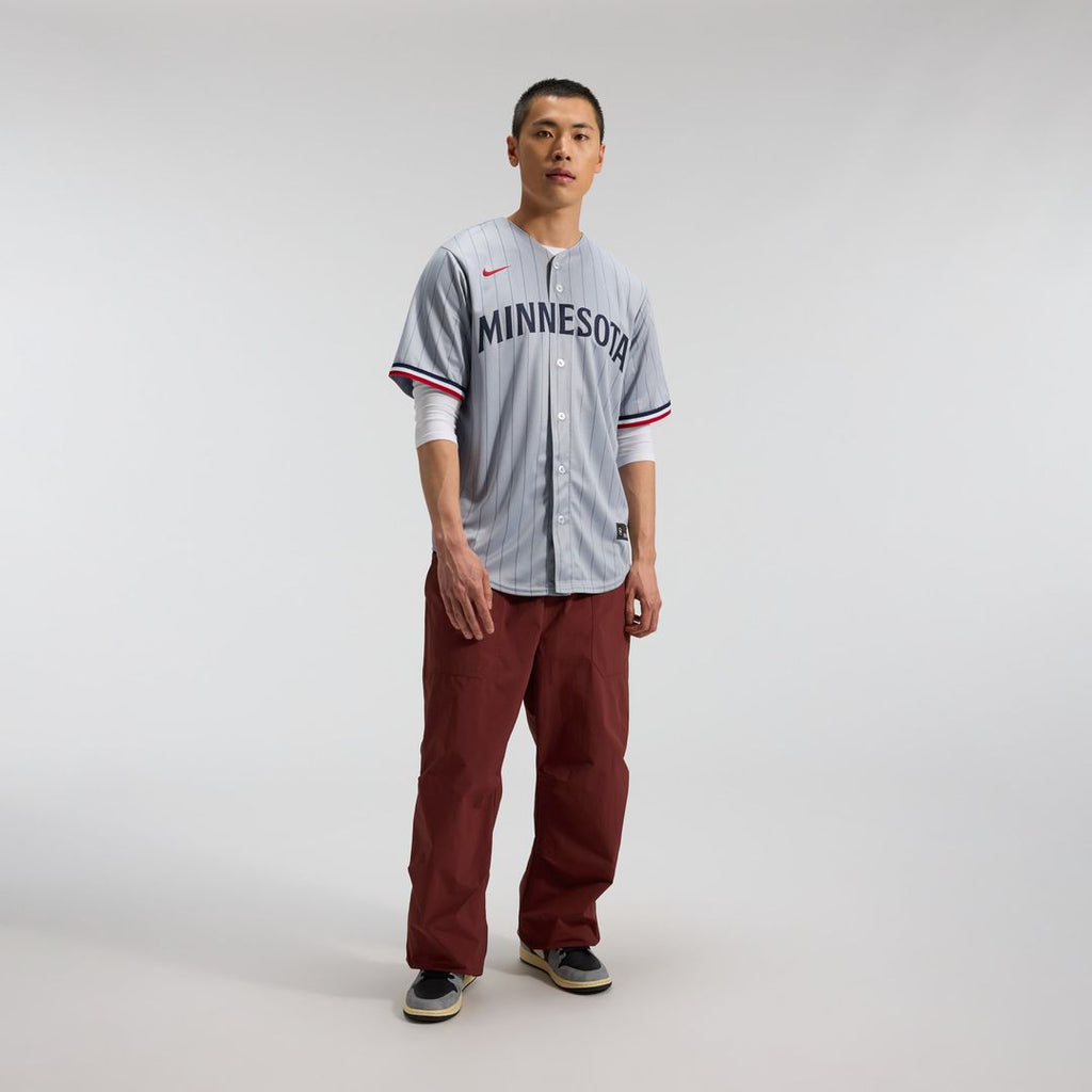 Minnesota Twins Nike Replica Jersey Gray