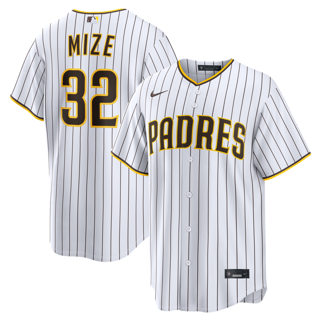 San Diego Padres Nike White Replica MLB baseball jersey