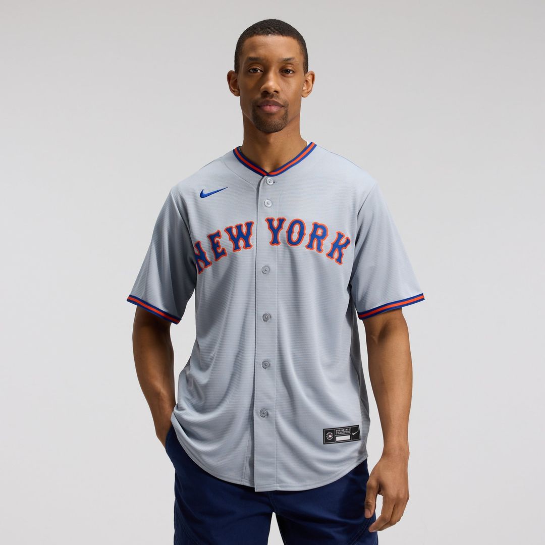 New York Mets Nike Replica Jersey Gray