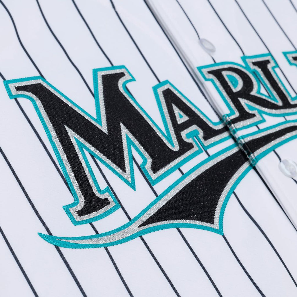 Florida Marlins Mitchell & Ness Authentic Jersey White