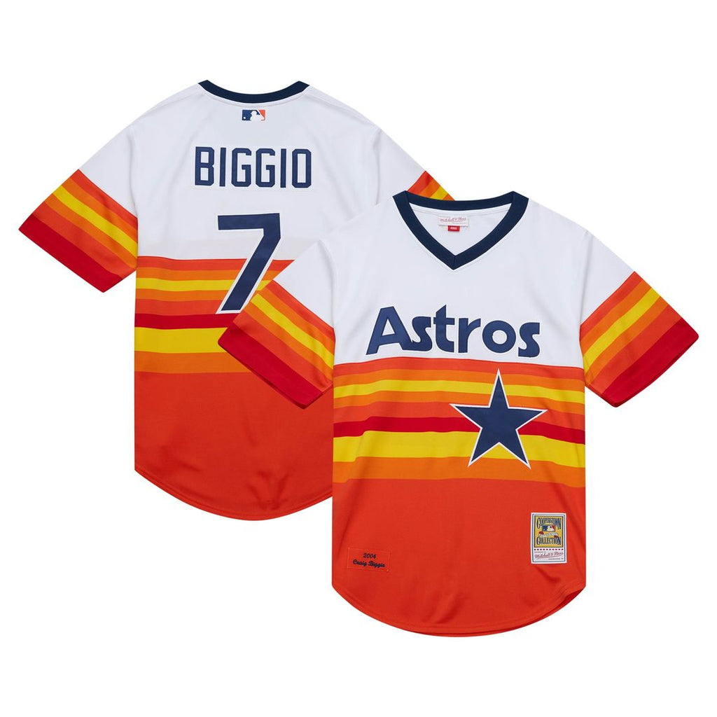 Houston Astros Mitchell & Ness White Authentic MLB baseball jersey