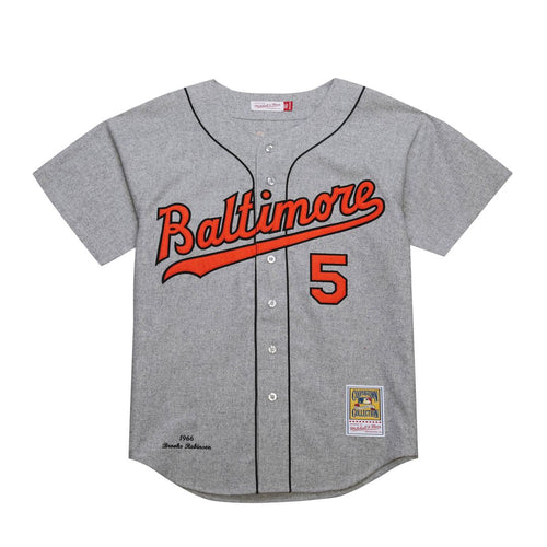 Baltimore Orioles Mitchell & Ness Authentic Jersey Gray