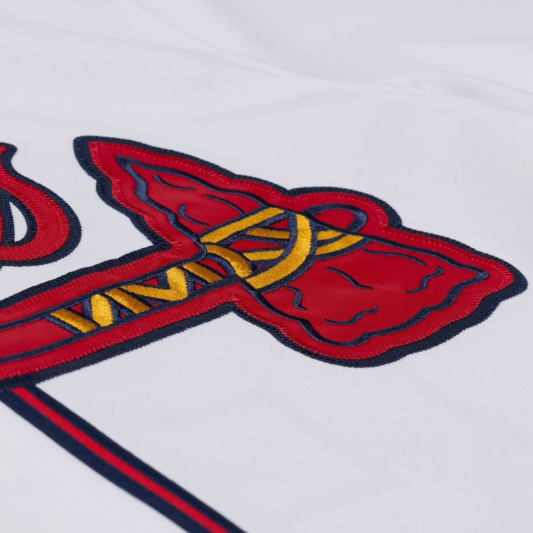 Atlanta Braves Mitchell & Ness Authentic Jersey White