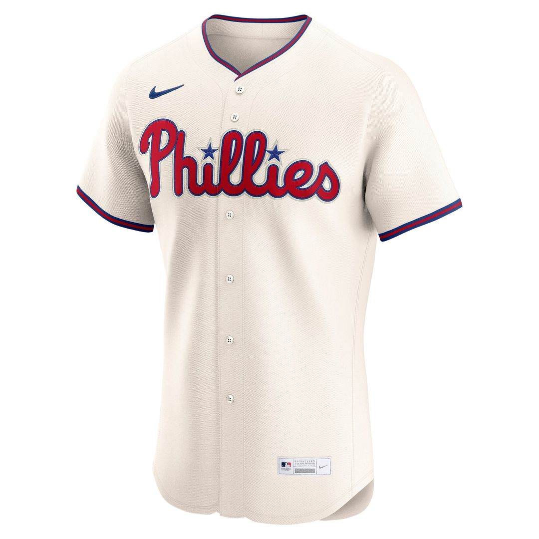 Philadelphia Phillies Nike Authentic Jersey Cream