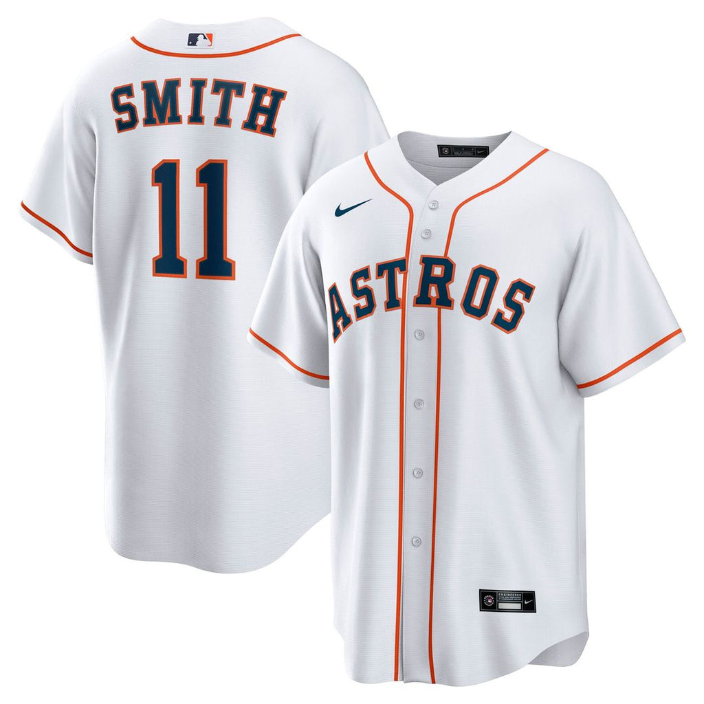 Houston Astros Nike White Replica MLB baseball jersey