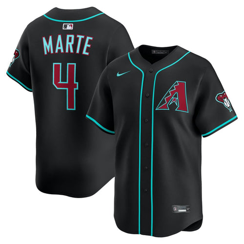 Arizona Diamondbacks Nike Black Authentic MLB baseball jersey