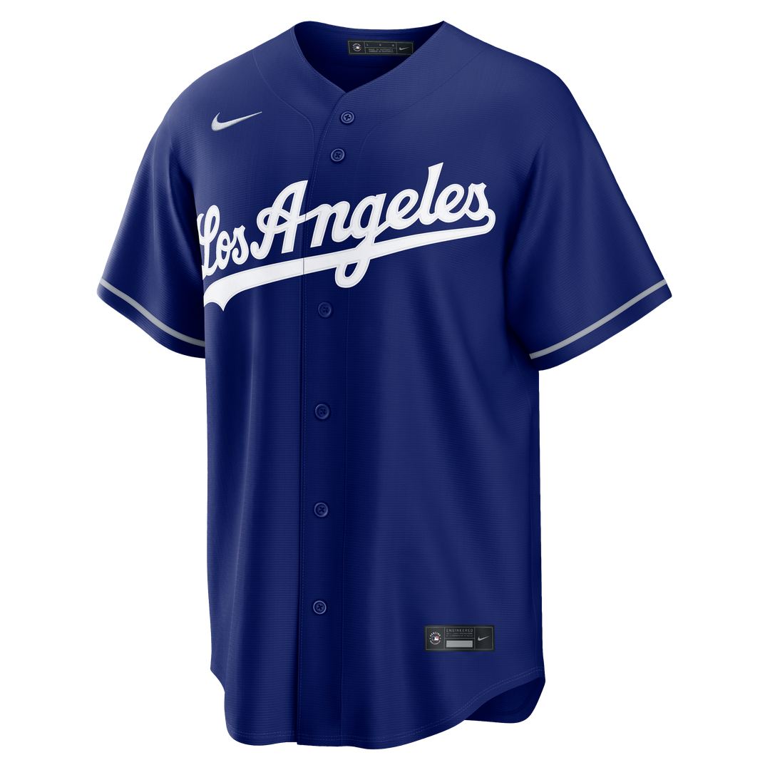 Los Angeles Dodgers Nike Replica Jersey Gray