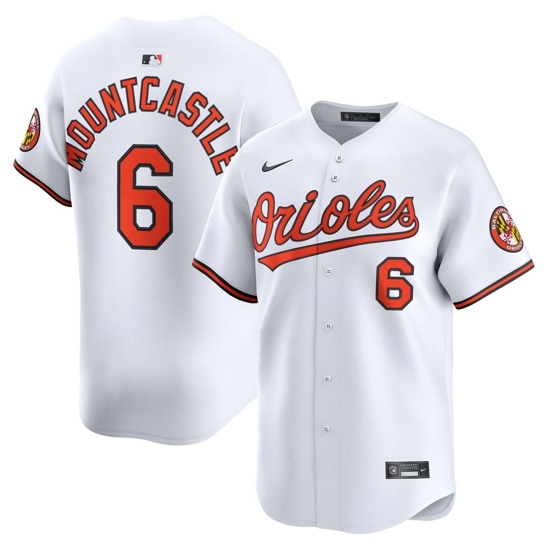 Baltimore Orioles Nike White Authentic MLB baseball jersey