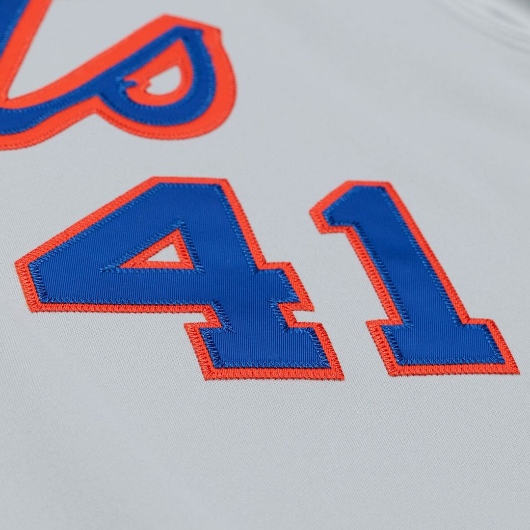 New York Mets Mitchell & Ness Authentic Jersey Gray