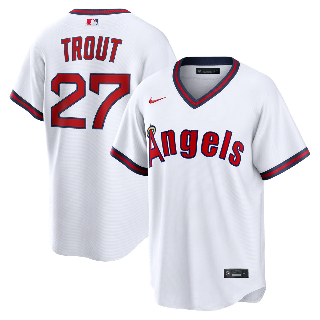 Los Angeles Angels Nike Replica Jersey White