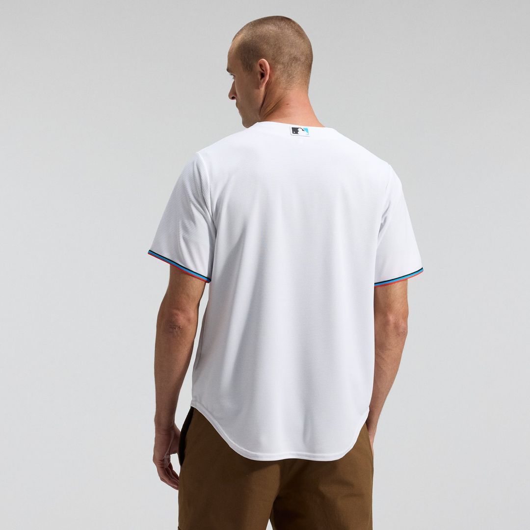 Miami Marlins Nike Replica Jersey White