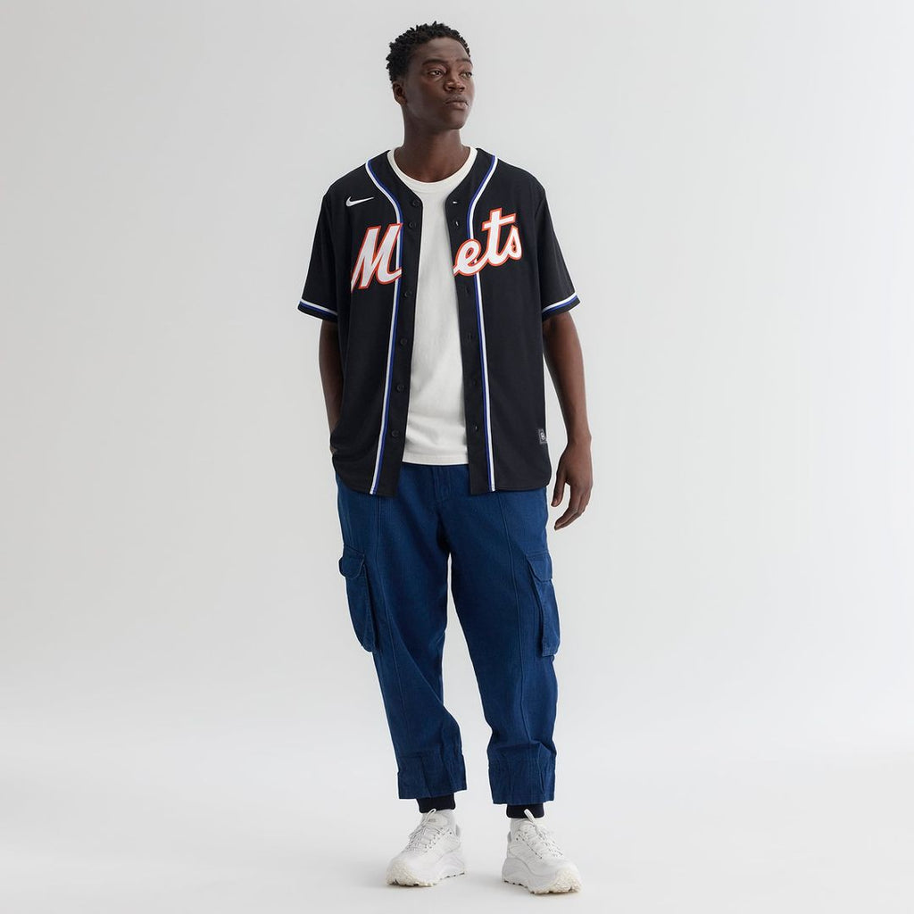 New York Mets Nike Replica Jersey Black