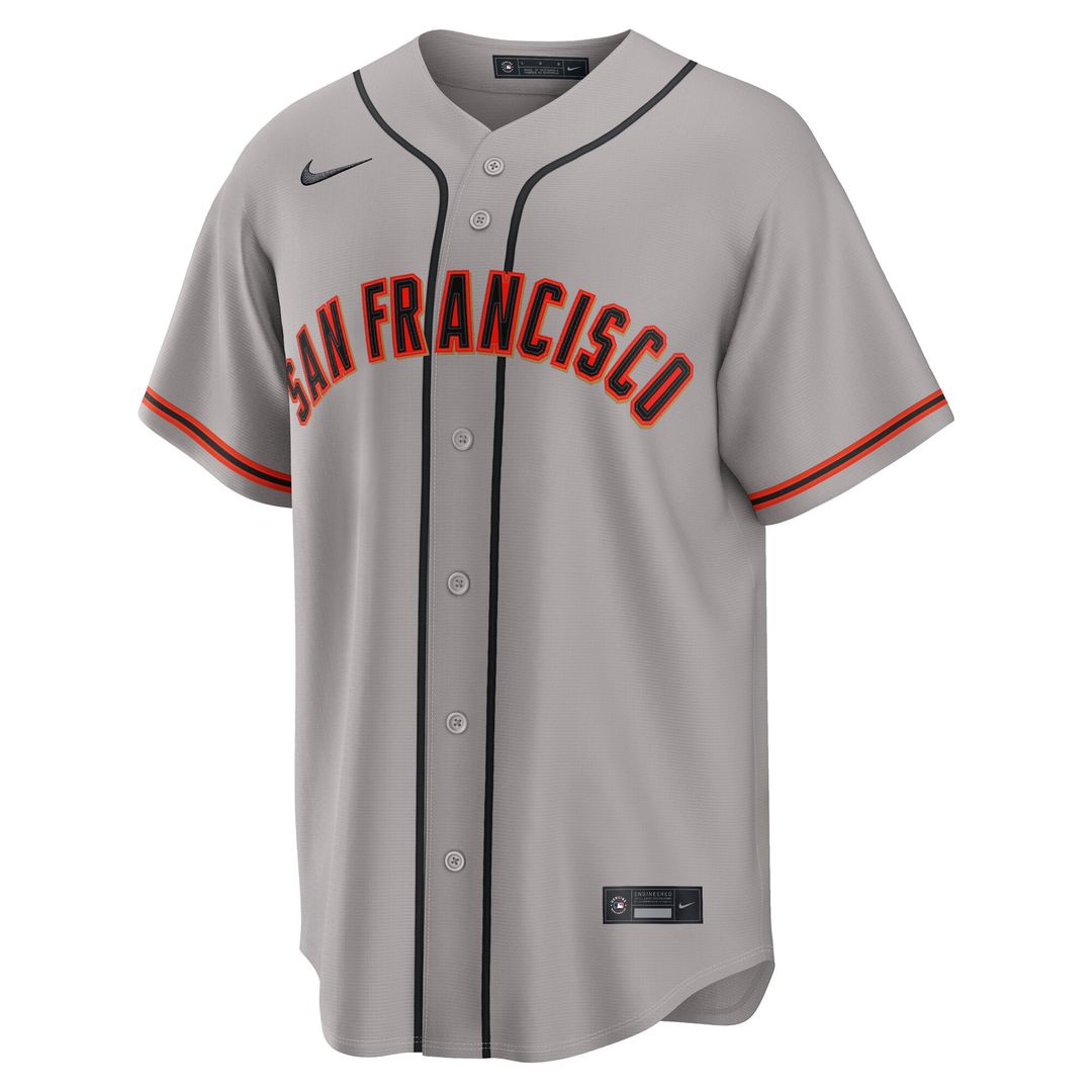 San Francisco Giants Nike Replica Jersey Gray