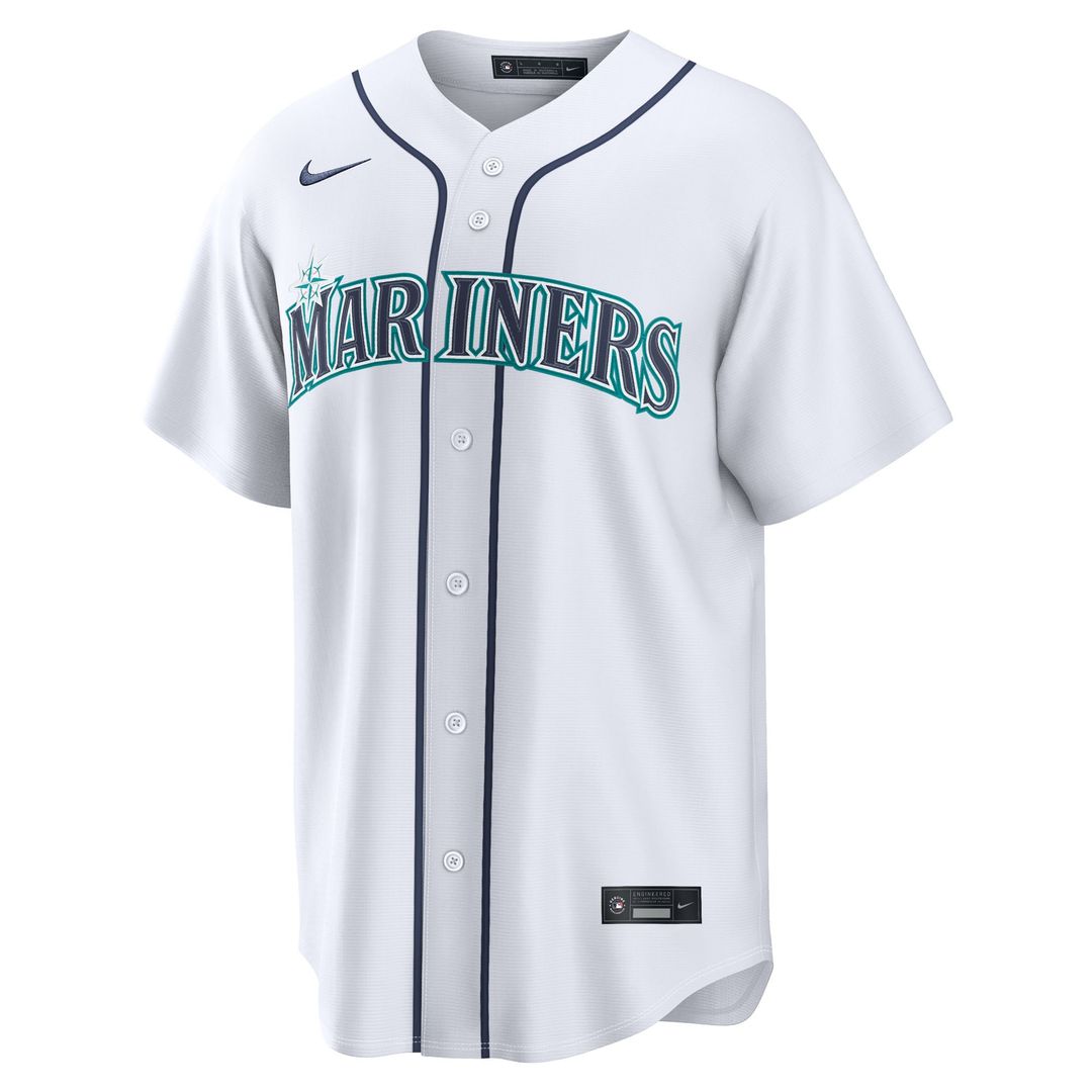 Seattle Mariners Nike Replica Jersey White