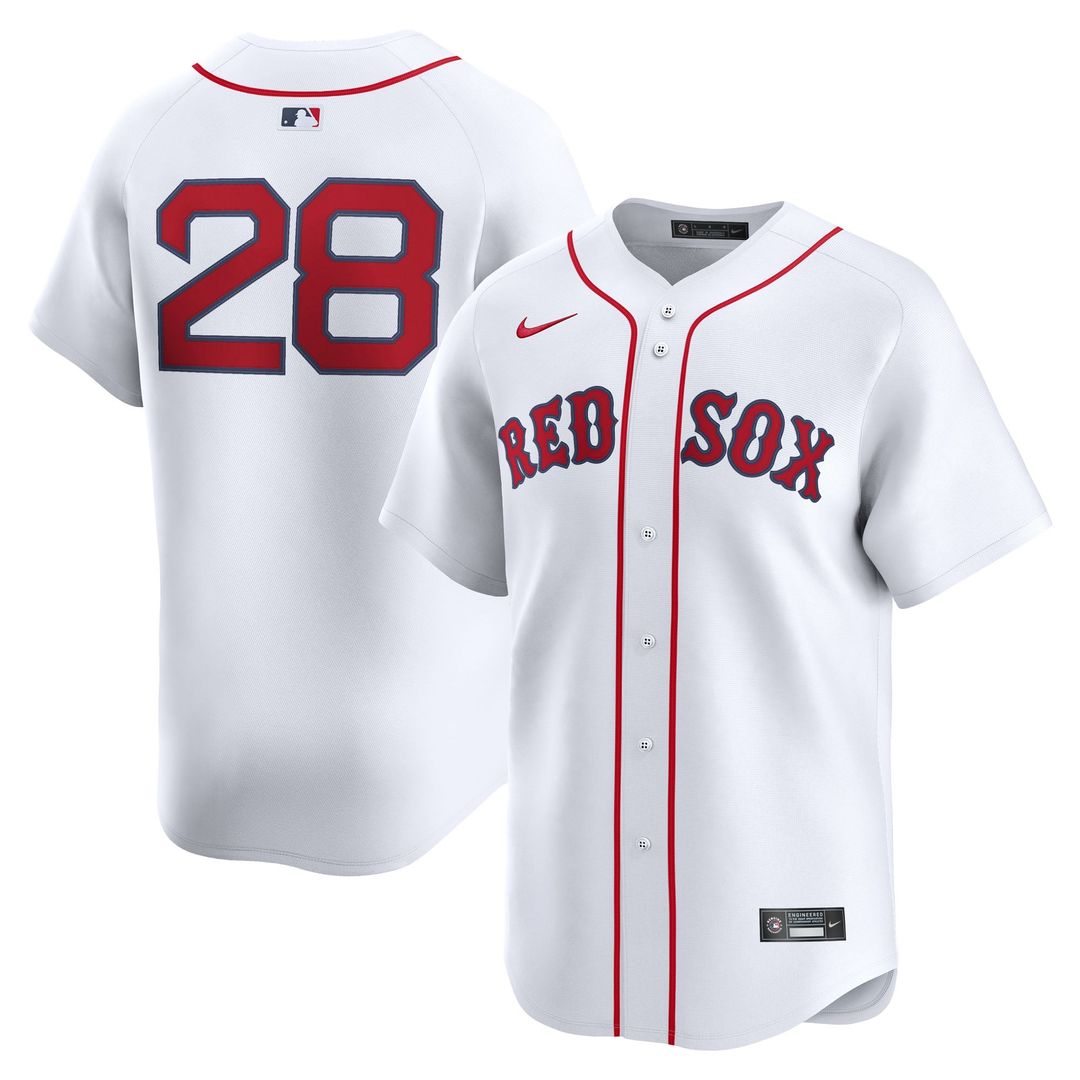 Boston Red Sox Nike White Authentic MLB baseball jersey