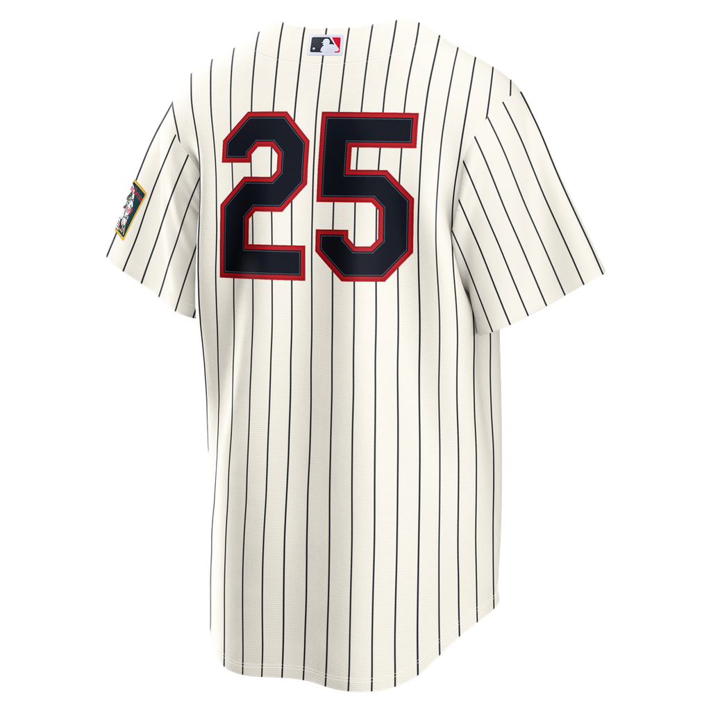 Minnesota Twins Nike Jersey Cream