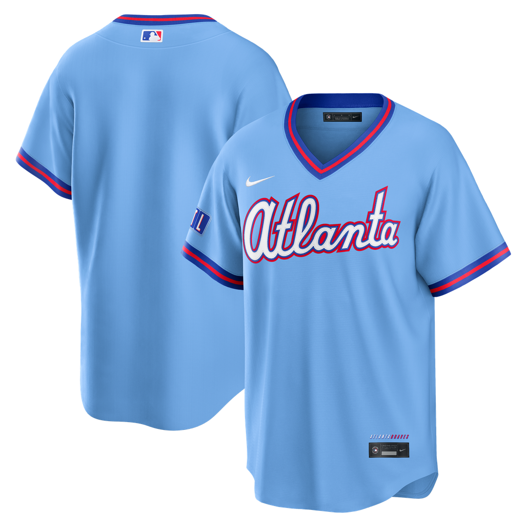 Atlanta Braves Nike Blue MLB baseball jersey