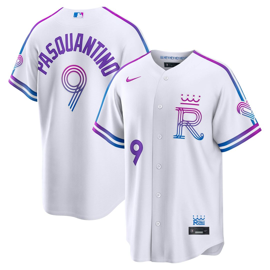Kansas City Royals Nike White MLB baseball jersey