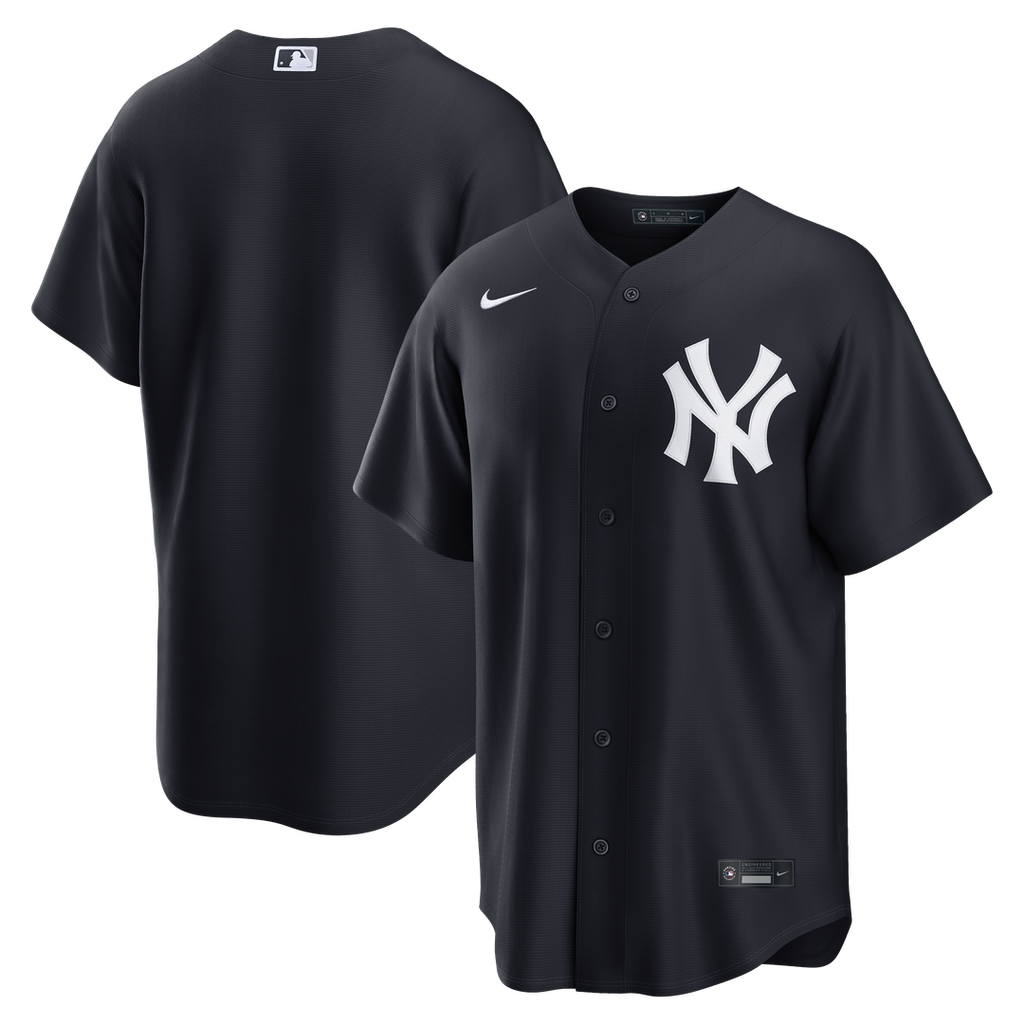 New York Yankees Nike Navy Replica MLB baseball jersey