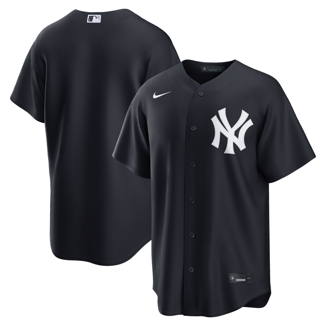 New York Yankees Nike Navy Replica MLB baseball jersey