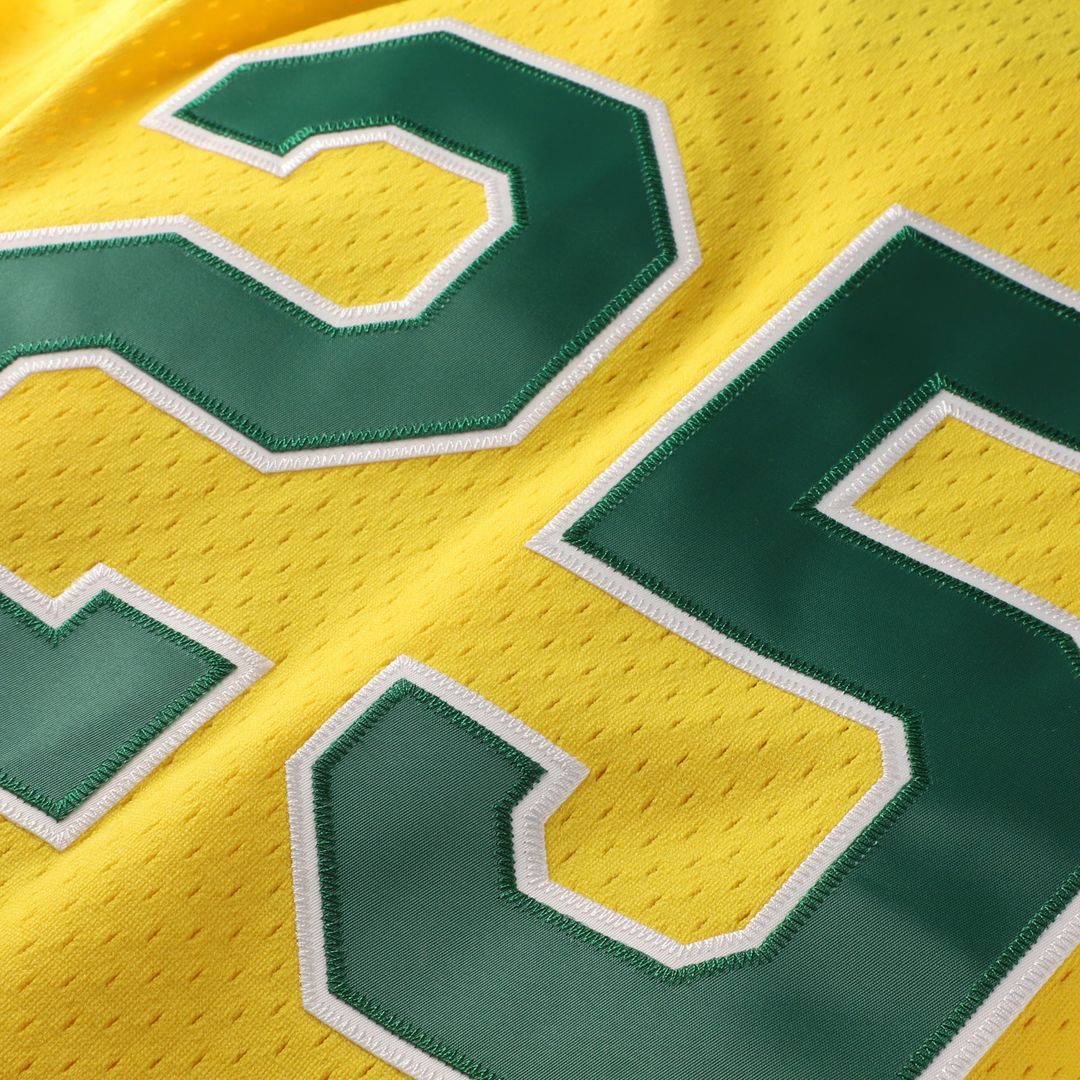 Athletics Mitchell & Ness Authentic Jersey Gold