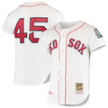 Boston Red Sox Mitchell & Ness White Authentic MLB baseball jersey