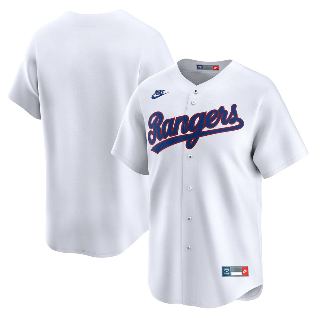 Texas Rangers Nike White MLB baseball jersey