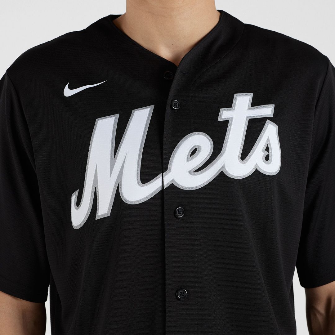 New York Mets Nike Replica Jersey Black