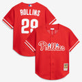 Philadelphia Phillies Mitchell & Ness Red MLB baseball jersey
