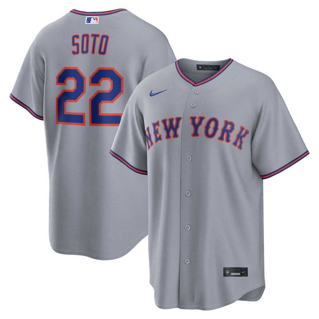 New York Mets Nike Replica Jersey Gray