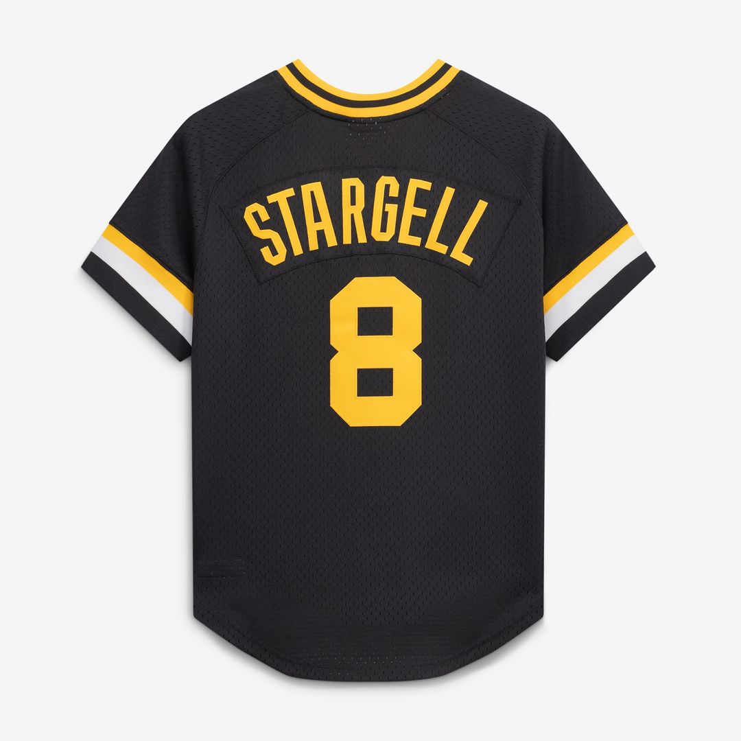 Pittsburgh Pirates Mitchell & Ness Authentic Jersey Black