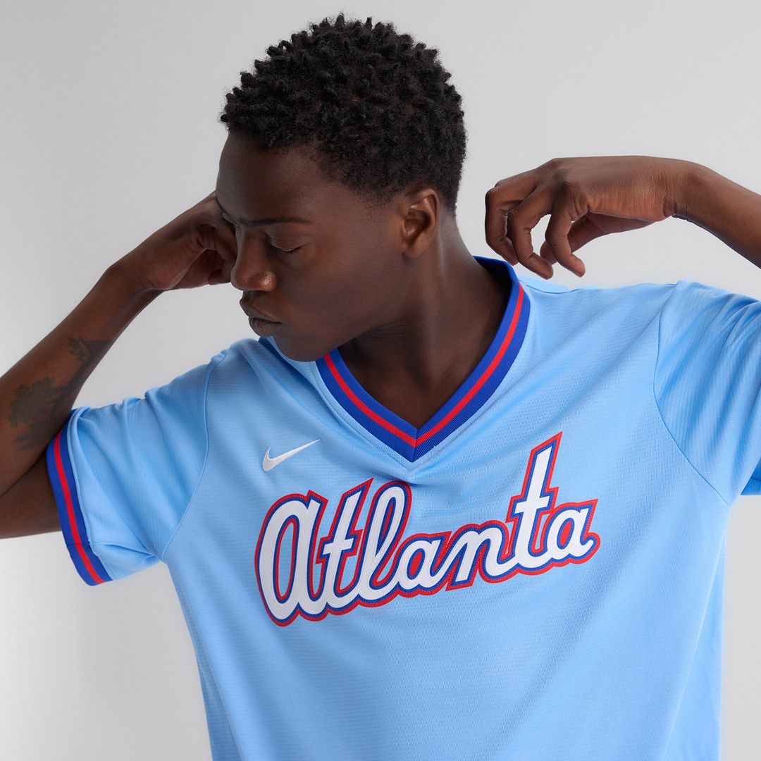 Atlanta Braves Nike Jersey Blue