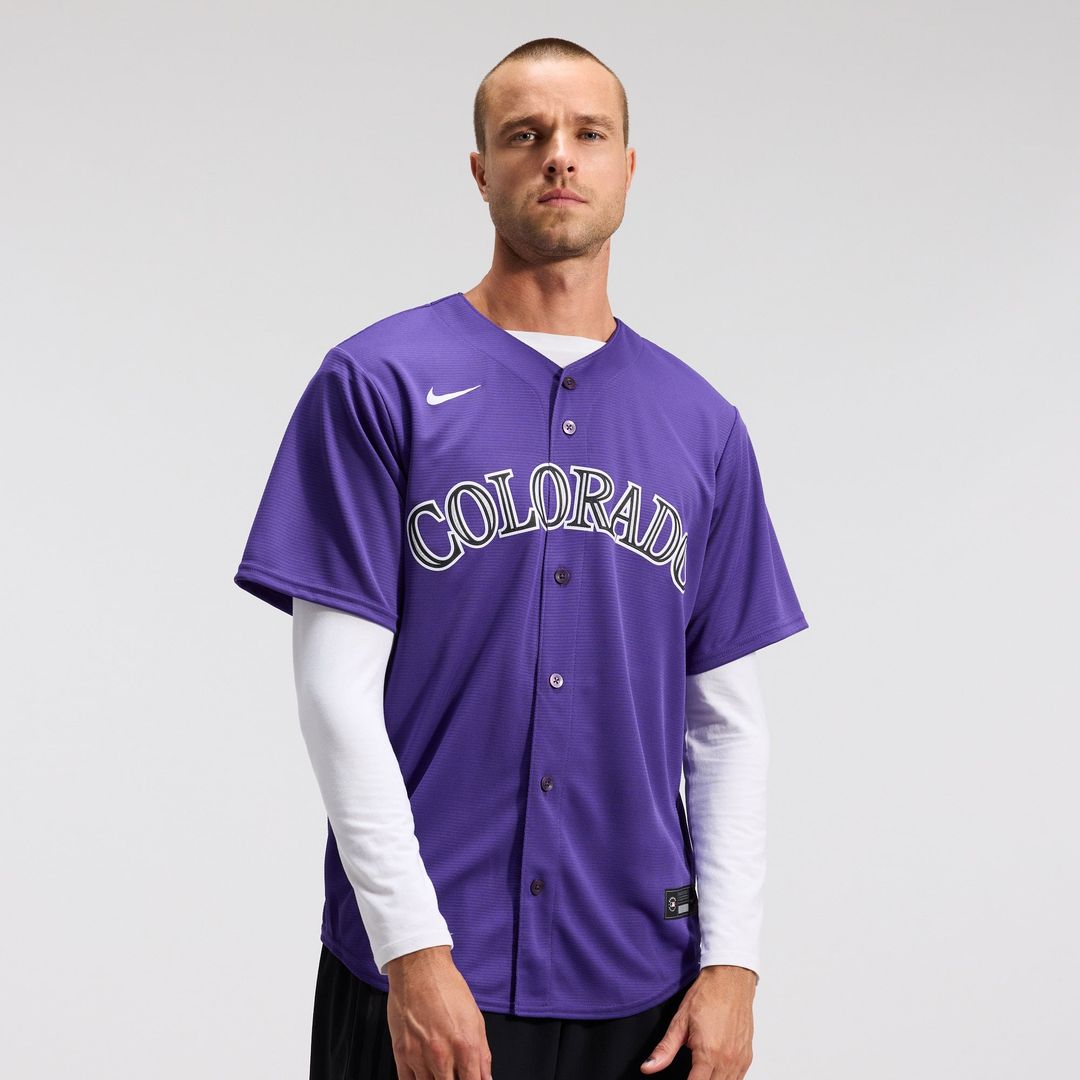 Colorado Rockies Nike Replica Jersey White