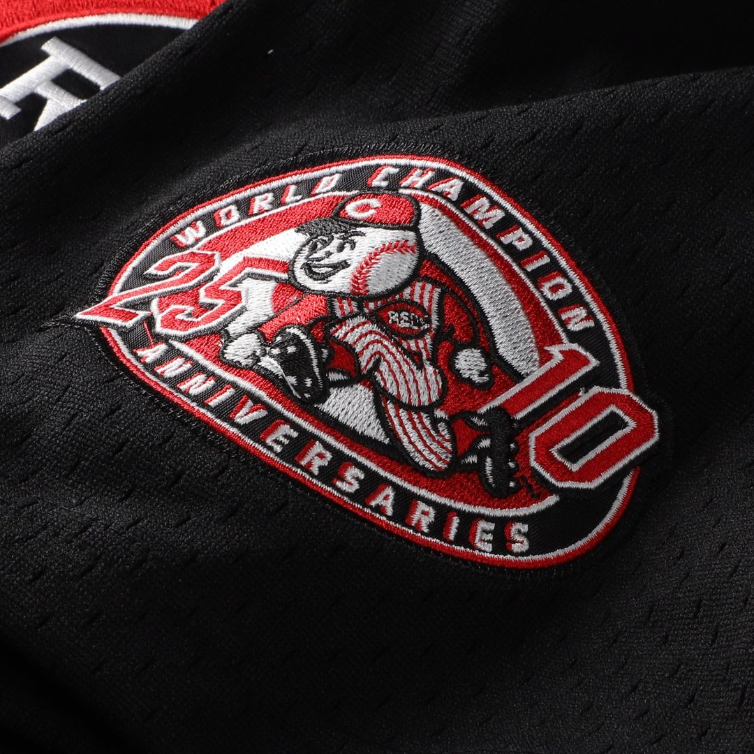 Cincinnati Reds Mitchell & Ness Authentic Jersey Black