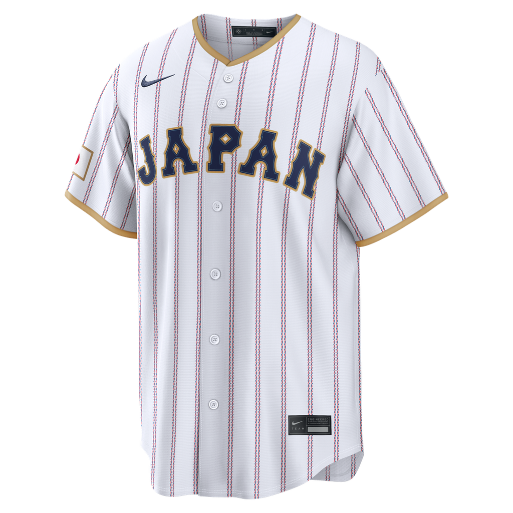 Japan Baseball Nike Jersey White