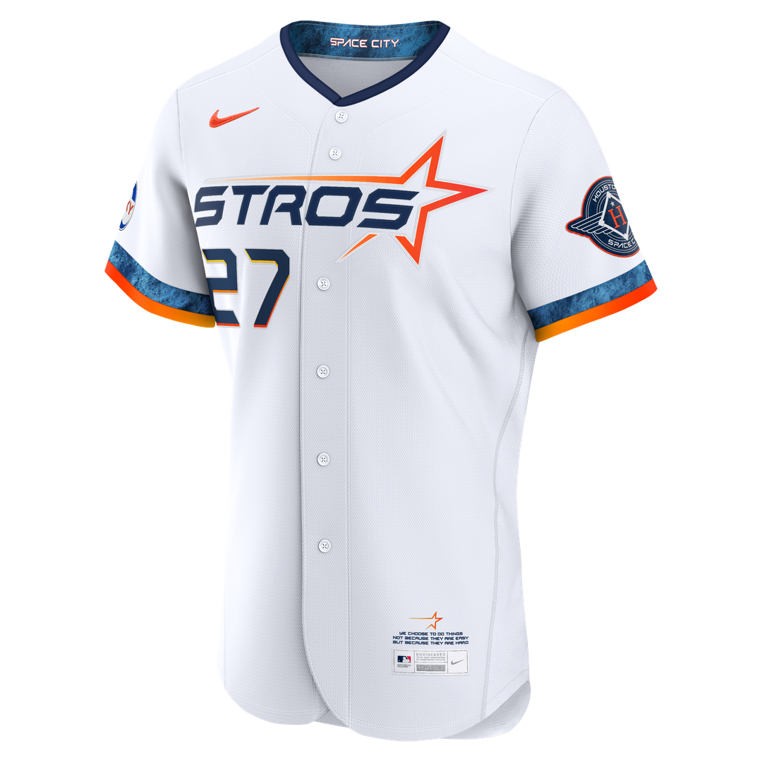 Houston Astros Nike Authentic Jersey White