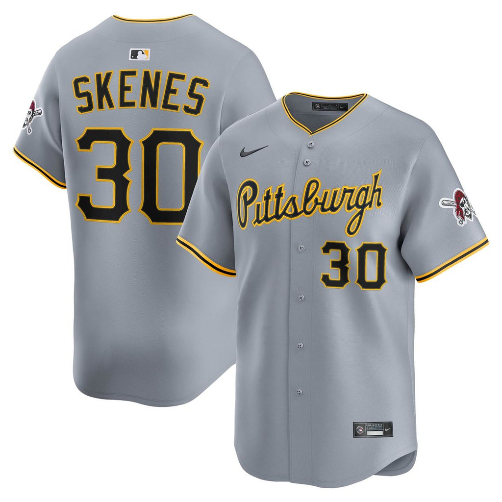 Pittsburgh Pirates Nike Authentic Jersey Gray