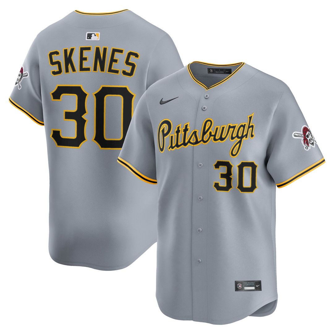 Pittsburgh Pirates Nike Authentic Jersey Gray