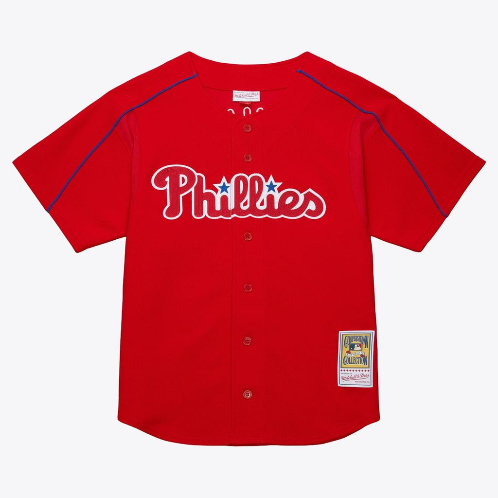 Philadelphia Phillies Mitchell & Ness Jersey Red