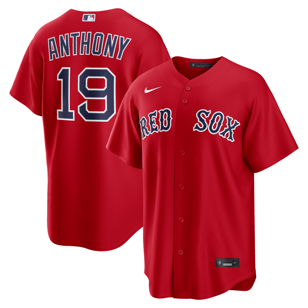 Boston Red Sox Nike Red Replica MLB baseball jersey