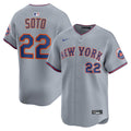 New York Mets Nike Authentic Jersey Gray