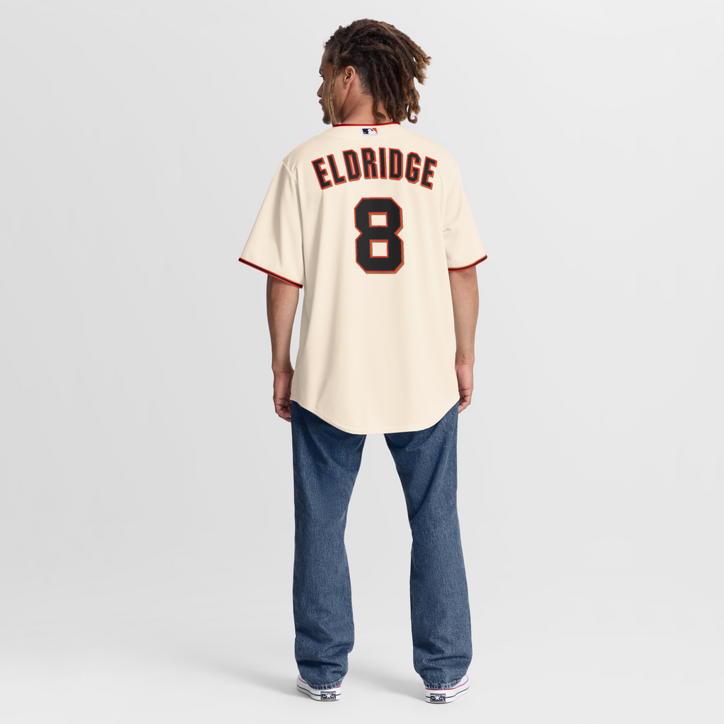 San Francisco Giants Nike Replica Jersey Cream