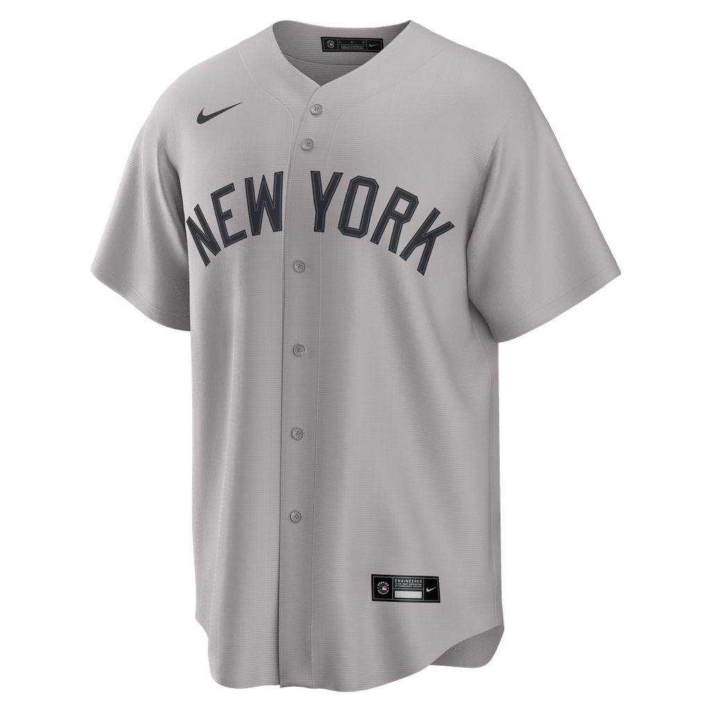 New York Yankees Nike Replica Jersey Gray