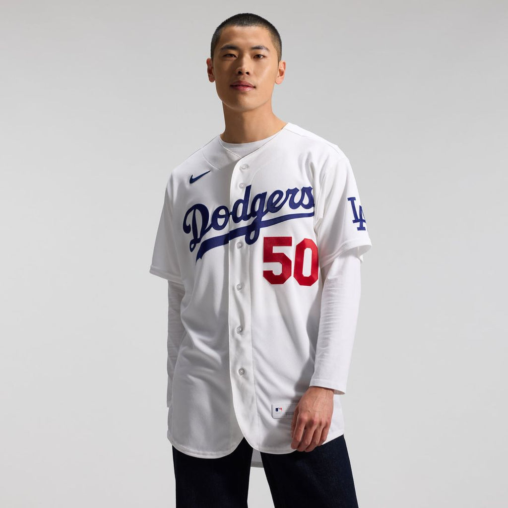 Los Angeles Dodgers Nike Replica Jersey White