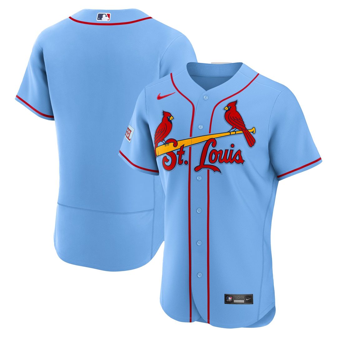 St. Louis Cardinals Nike Blue Authentic MLB baseball jersey