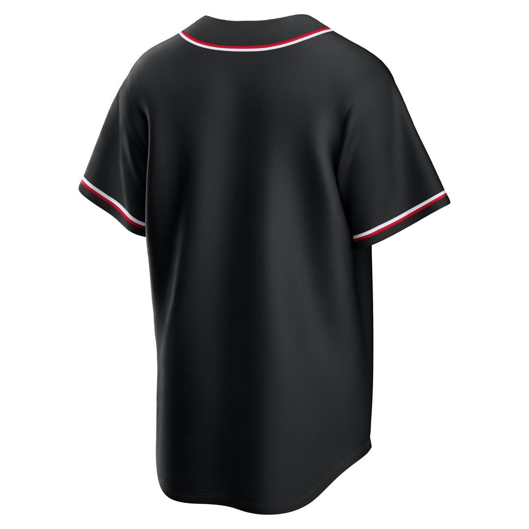 Cleveland Guardians Nike Replica Jersey Black